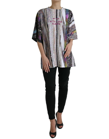 Dolce & Gabbana Multicolor With Love Always Print T-shirt by Dolce & Gabbana