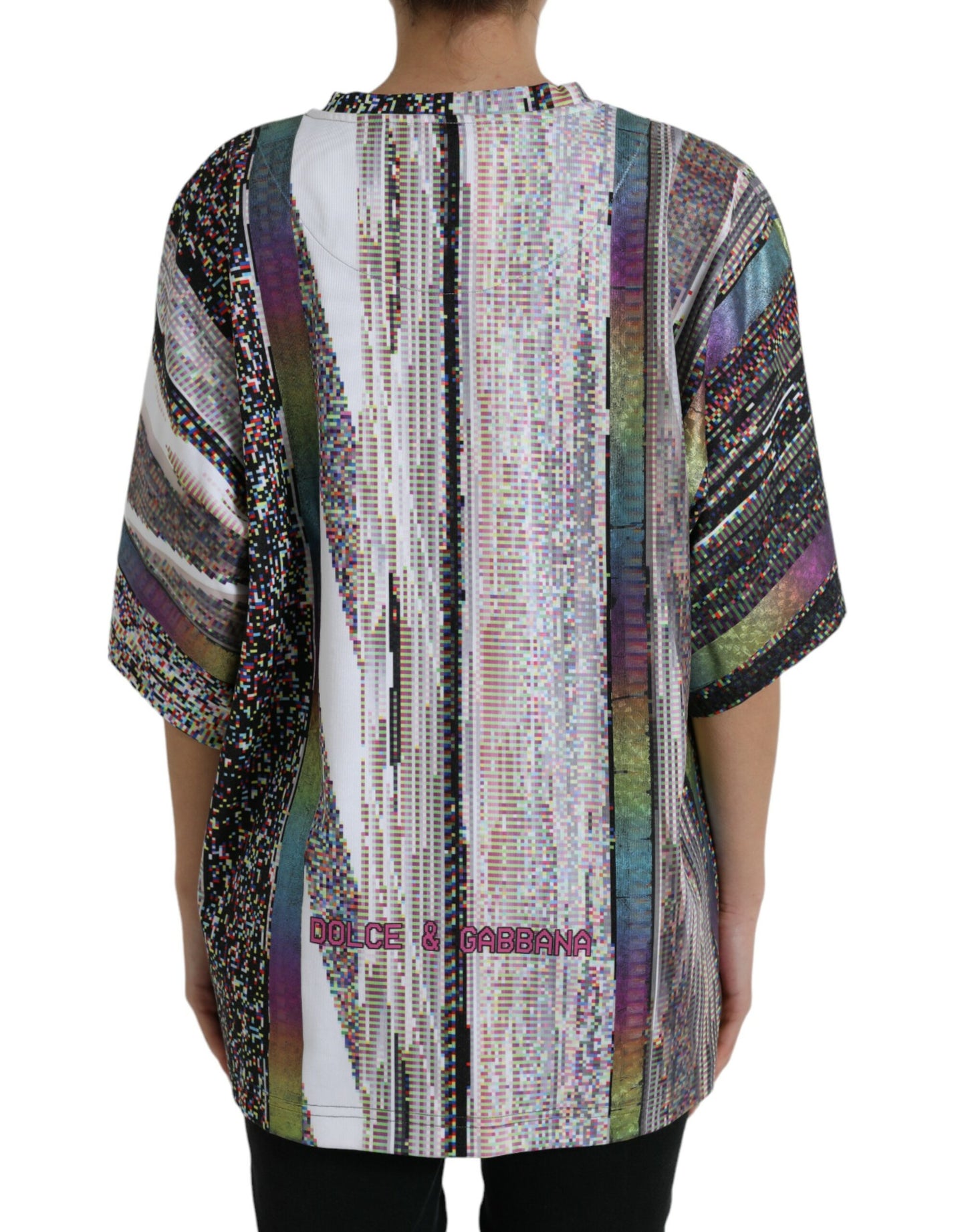 Dolce & Gabbana Multicolor With Love Always Print T-shirt by Dolce & Gabbana