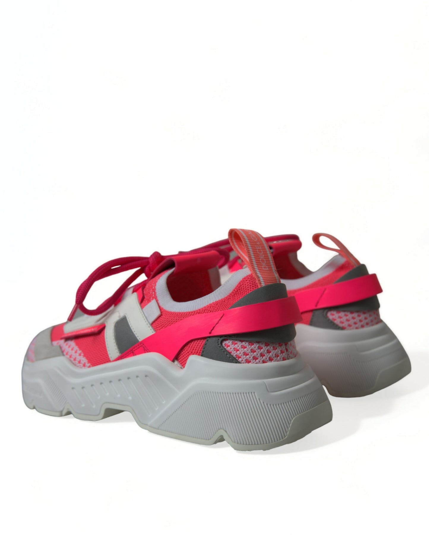 Dolce & Gabbana Multicolor Leather Daymaster Low Top Sneakers Shoes by Dolce & Gabbana