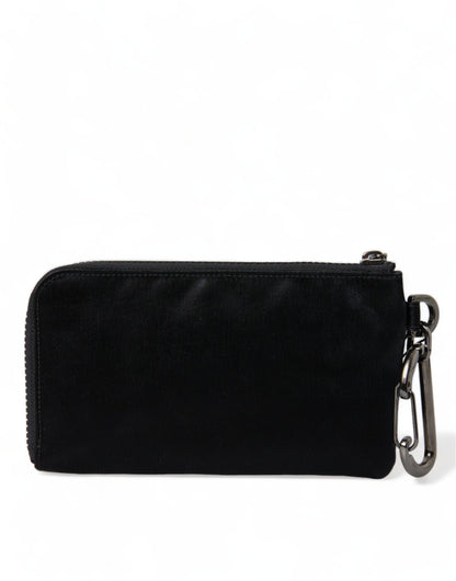Pochette design chic en nylon et cuir Dolce &amp; Gabbana