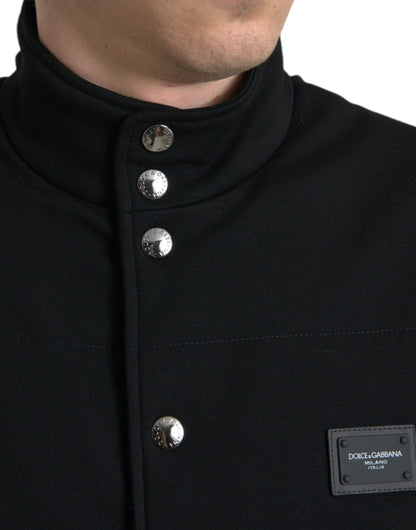 Dolce &amp; Gabbana Élégante veste sans manches noire
