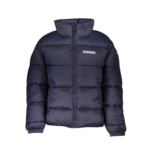 Veste bleue Napapijri éco-responsable au design élégant