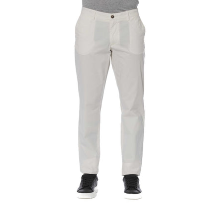 Trussardi Jeans White Cotton Men Jeans by Trussardi Jeans