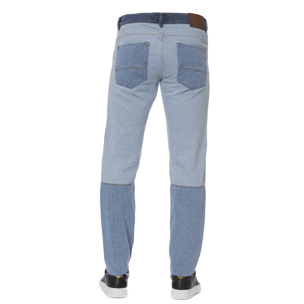 Trussardi Jeans Blue Cotton Men Jeans by Trussardi Jeans