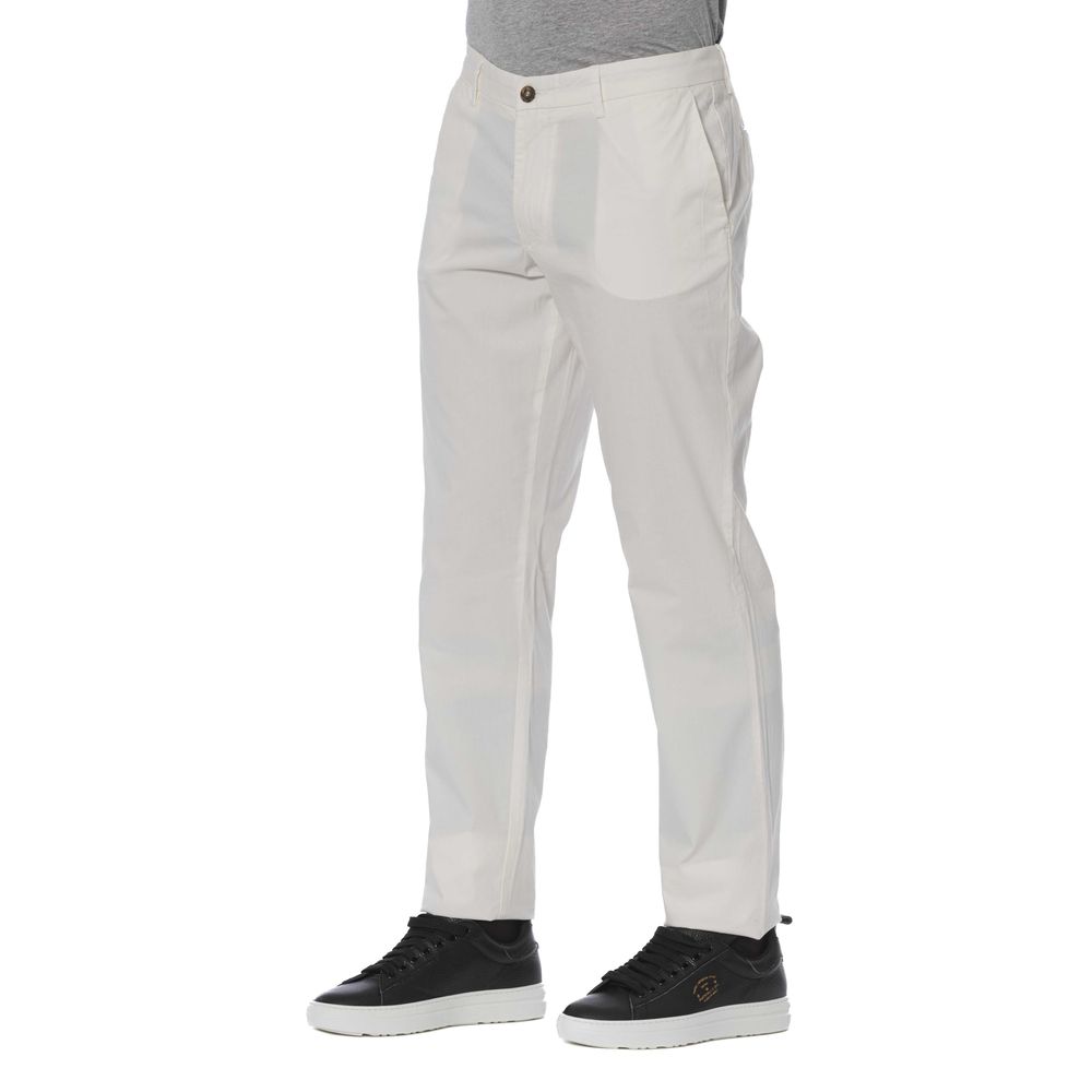 Trussardi Jeans White Cotton Men Jeans by Trussardi Jeans
