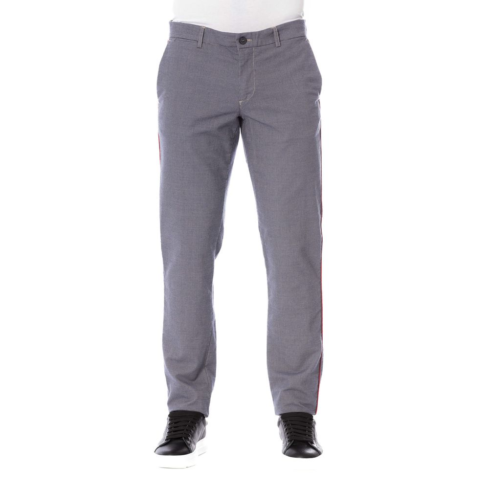 Trussardi Jeans Blue Cotton Men's Trouser by Trussardi Jeans