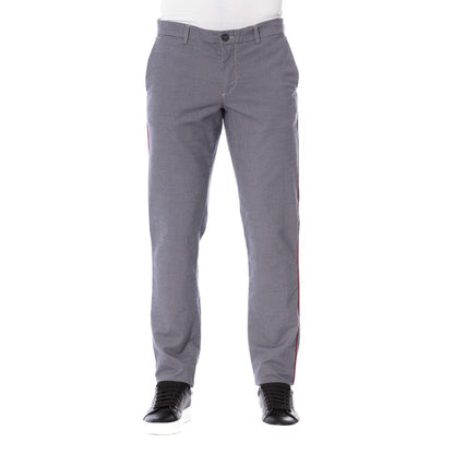 Trussardi Jeans Blue Cotton Men's Trouser by Trussardi Jeans