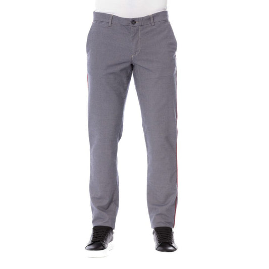Trussardi Jeans Blue Cotton Men's Trouser by Trussardi Jeans