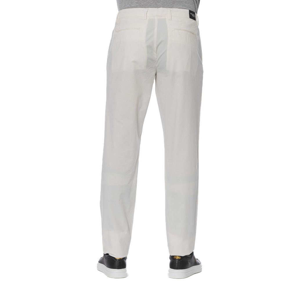 Trussardi Jeans White Cotton Men Jeans by Trussardi Jeans
