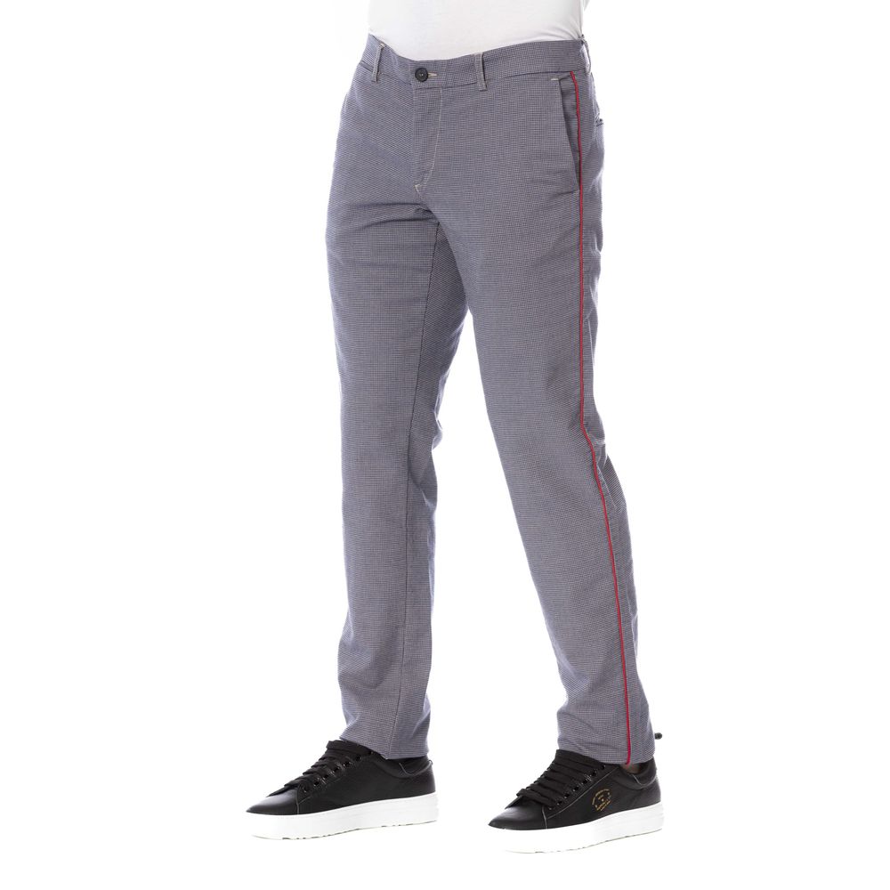 Trussardi Jeans Blue Cotton Men's Trouser by Trussardi Jeans