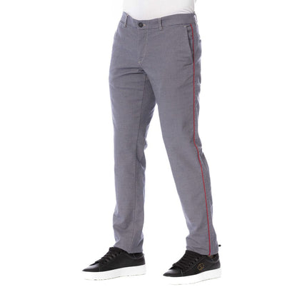 Trussardi Jeans Blue Cotton Men's Trouser by Trussardi Jeans