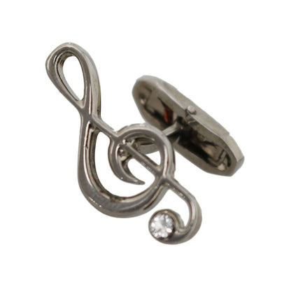 Boutons de manchette élégants en argent Dolce &amp; Gabbana