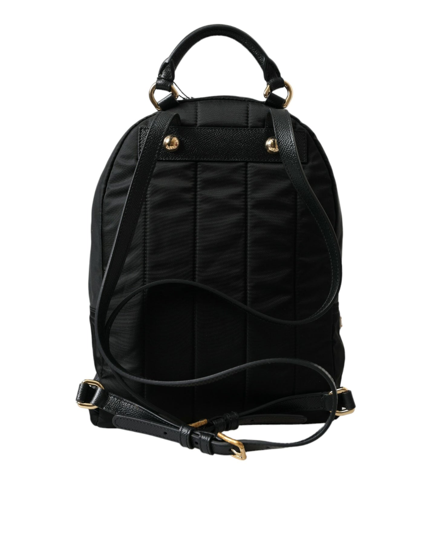 Sac à dos noir élégant orné Dolce &amp; Gabbana