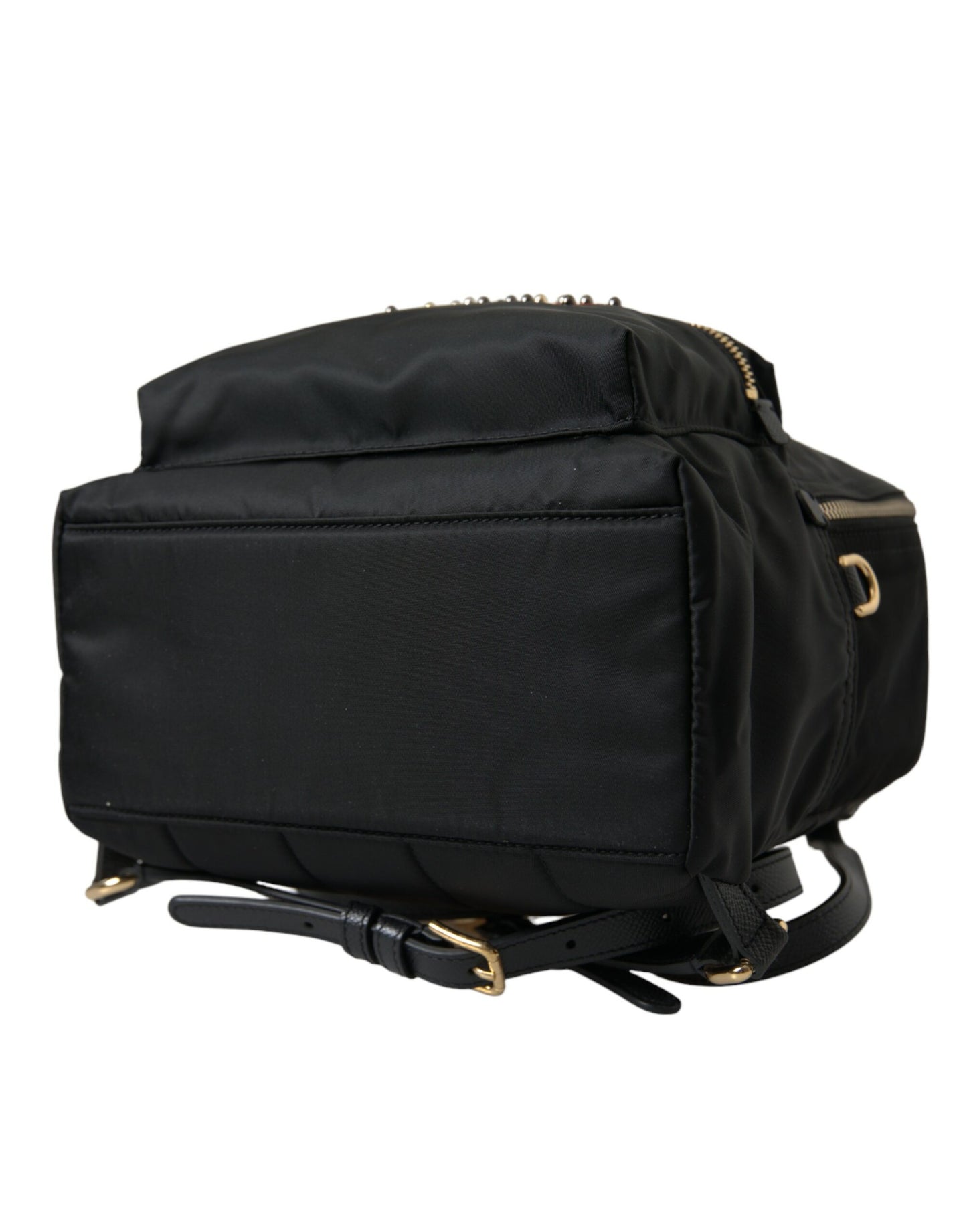 Sac à dos noir élégant orné Dolce &amp; Gabbana