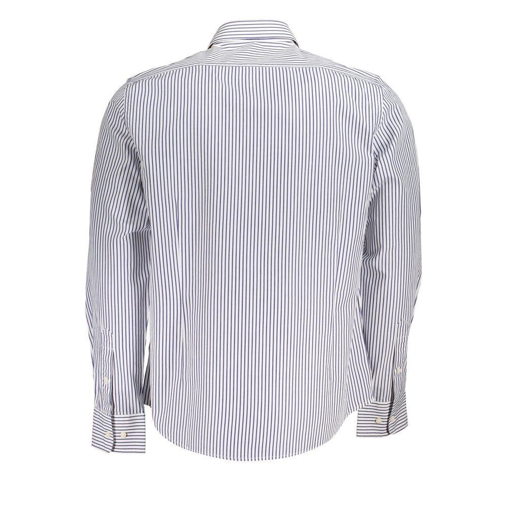 La Martina Elegant Long-Sleeved Striped Shirt for Men by La Martina
