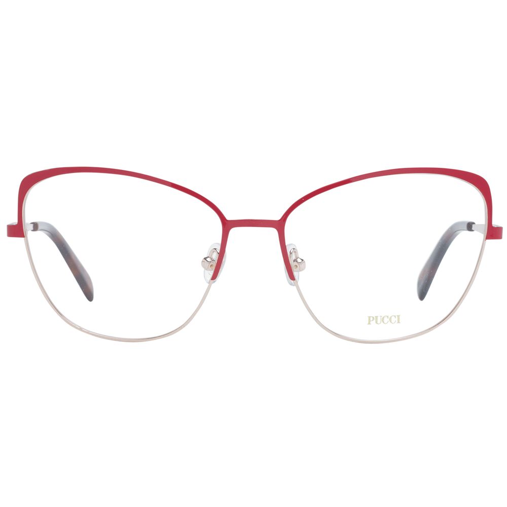Emilio Pucci Red Women Optical Frames by Emilio Pucci