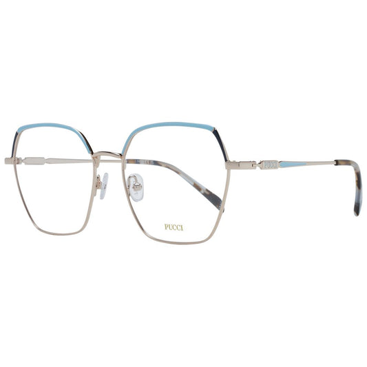 Emilio Pucci Gold Women Optical Frames by Emilio Pucci