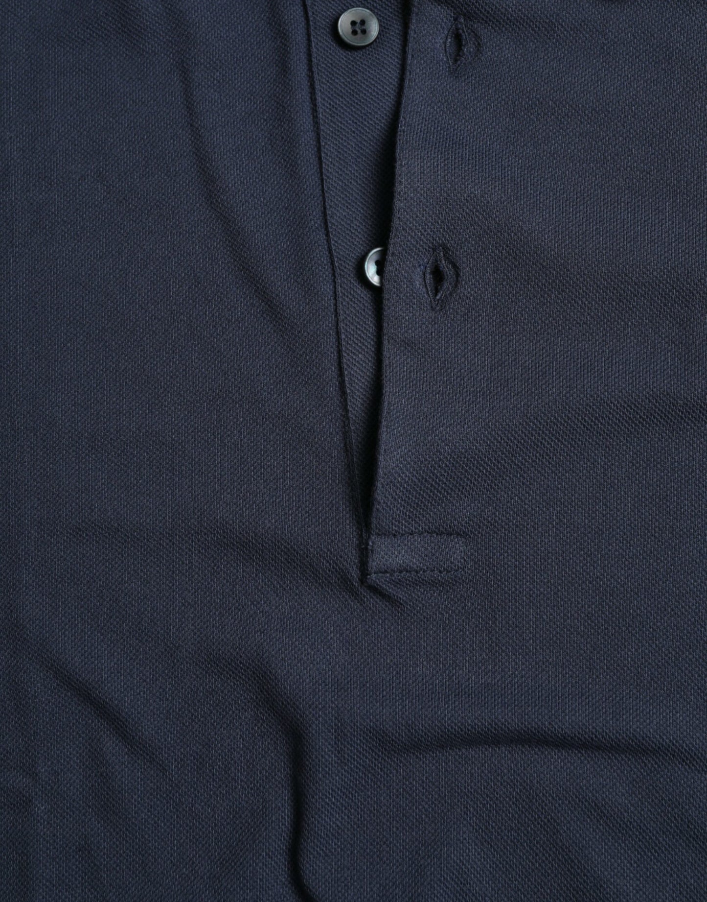 Dolce & Gabbana Blue Crown Patch Cotton Collared Men Polo T-shirt by Dolce & Gabbana