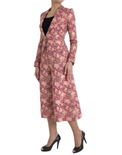 Costume deux pièces slim rose élégant Dolce &amp; Gabbana