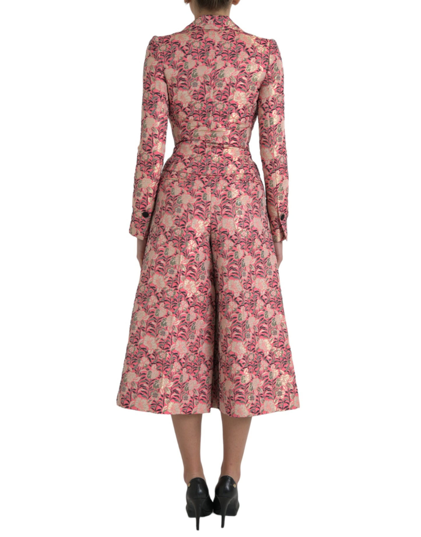 Costume deux pièces slim rose élégant Dolce &amp; Gabbana
