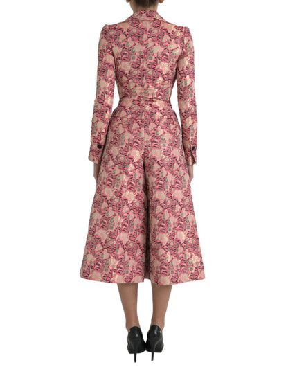 Costume deux pièces slim rose élégant Dolce &amp; Gabbana