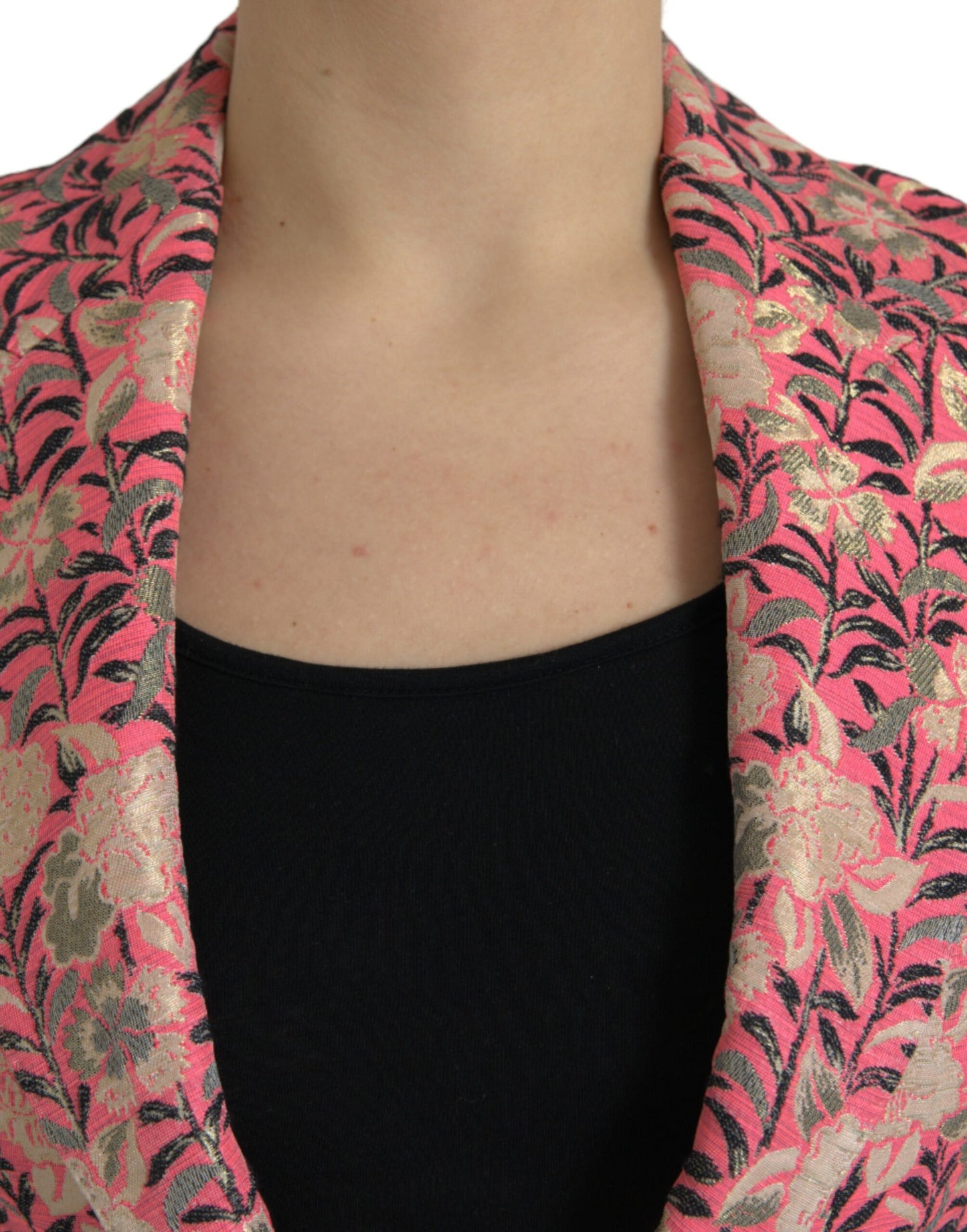 Costume deux pièces slim rose élégant Dolce &amp; Gabbana