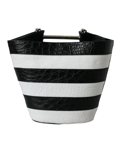 Sac seau maxi en cuir de crocodile chic Balenciaga