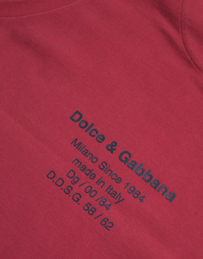 Dolce & Gabbana Red Leopard Print Sleeveless Tank T-shirt by Dolce & Gabbana