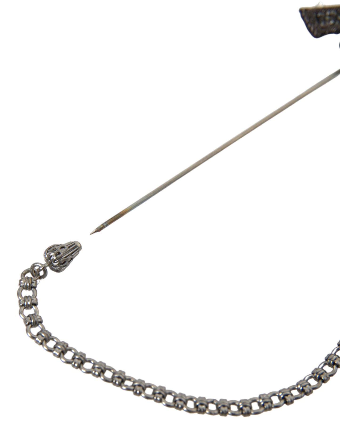 Broche revolver en laiton et cuivre Dolce &amp; Gabbana pour homme
