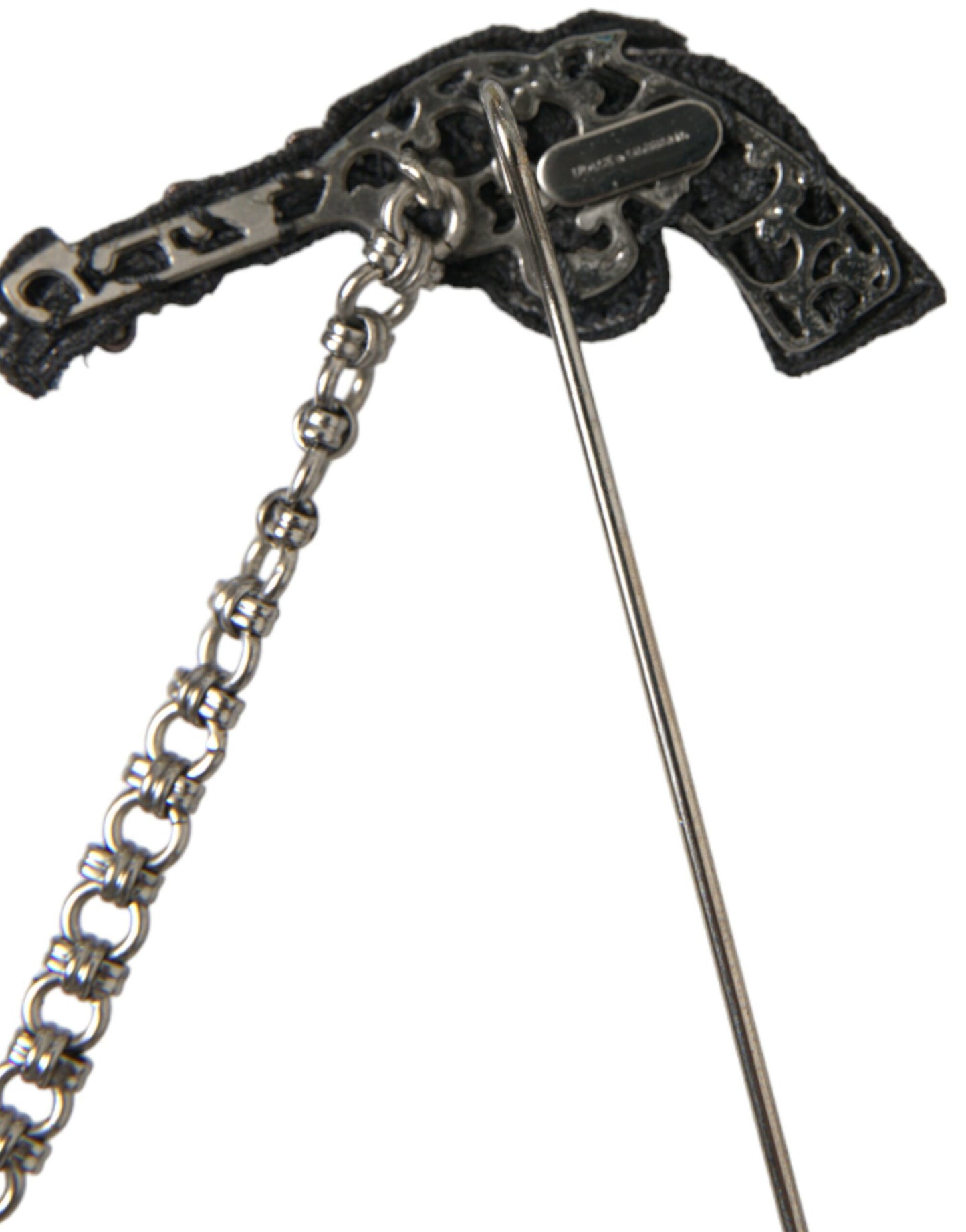 Broche revolver en laiton et cuivre Dolce &amp; Gabbana pour homme