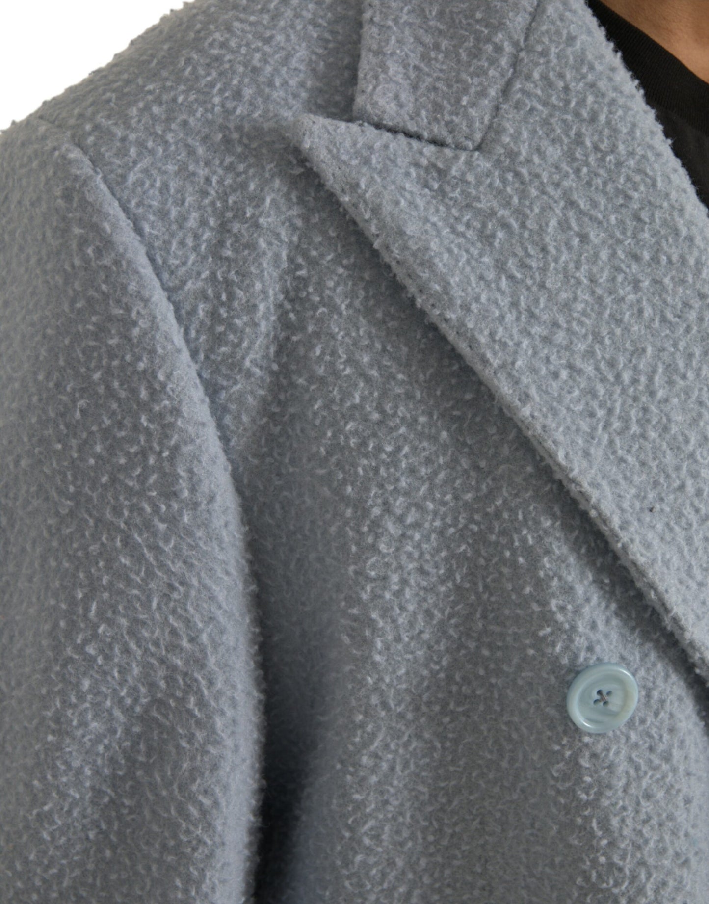 Dolce &amp; Gabbana - Trench-coat long croisé bleu