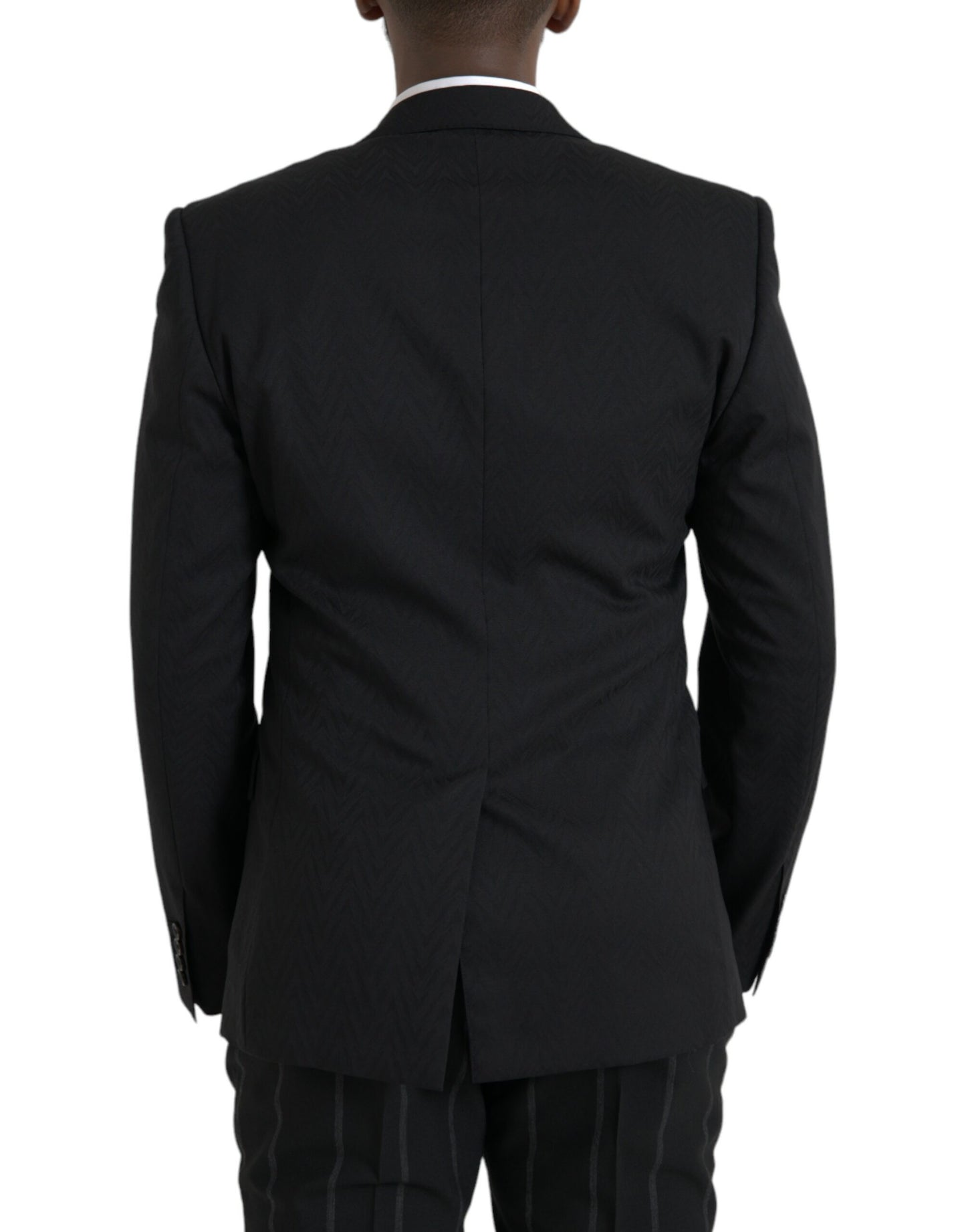Dolce &amp; Gabbana Veste-manteau slim noire MARTINI