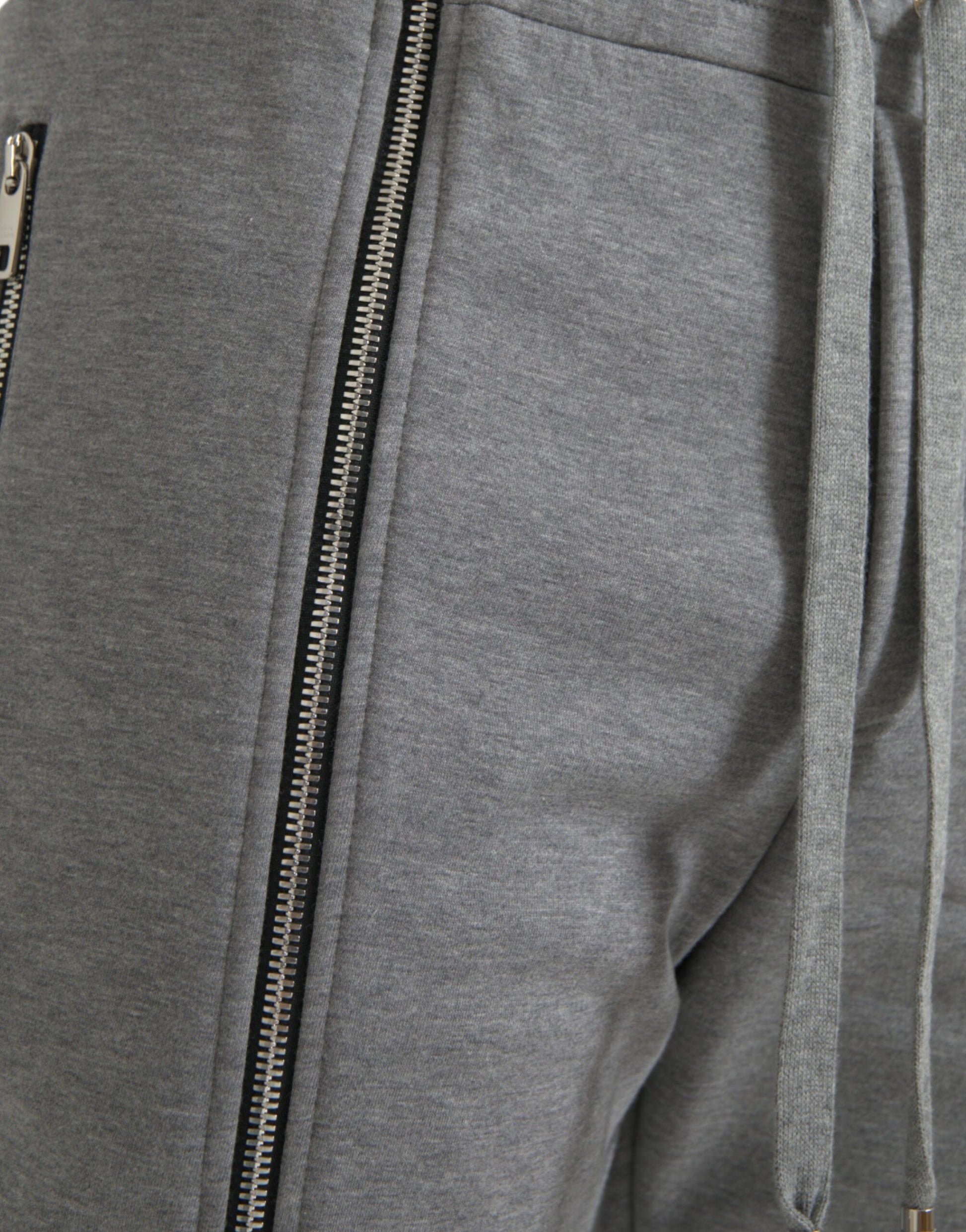 Dolce & Gabbana Gray Cotton Jogger Skinny Sweatpants Pants by Dolce & Gabbana