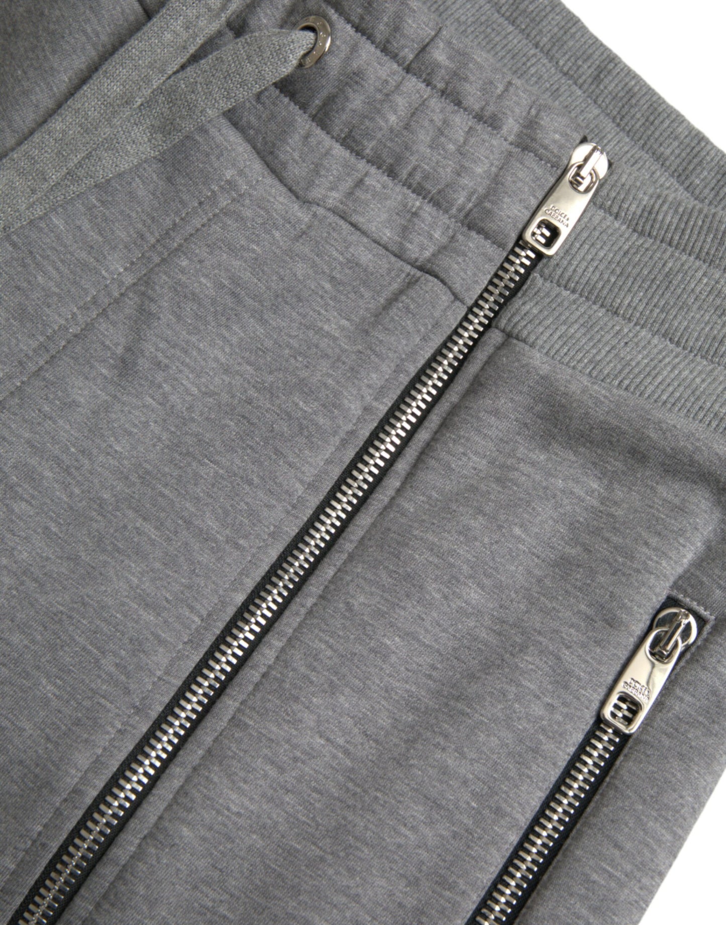Dolce & Gabbana Gray Cotton Jogger Skinny Sweatpants Pants by Dolce & Gabbana