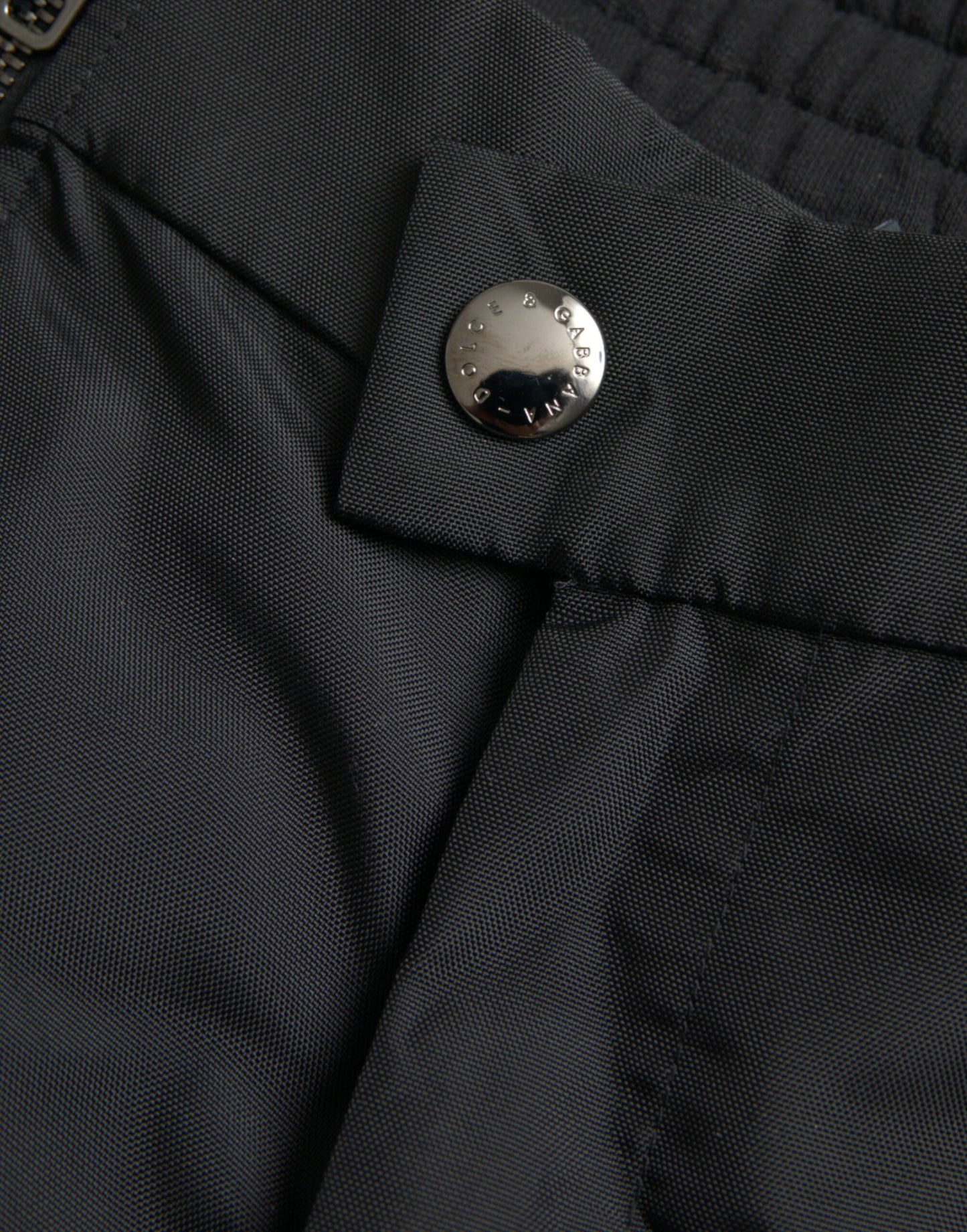 Dolce & Gabbana Black Cotton Blend Skinny Pants by Dolce & Gabbana