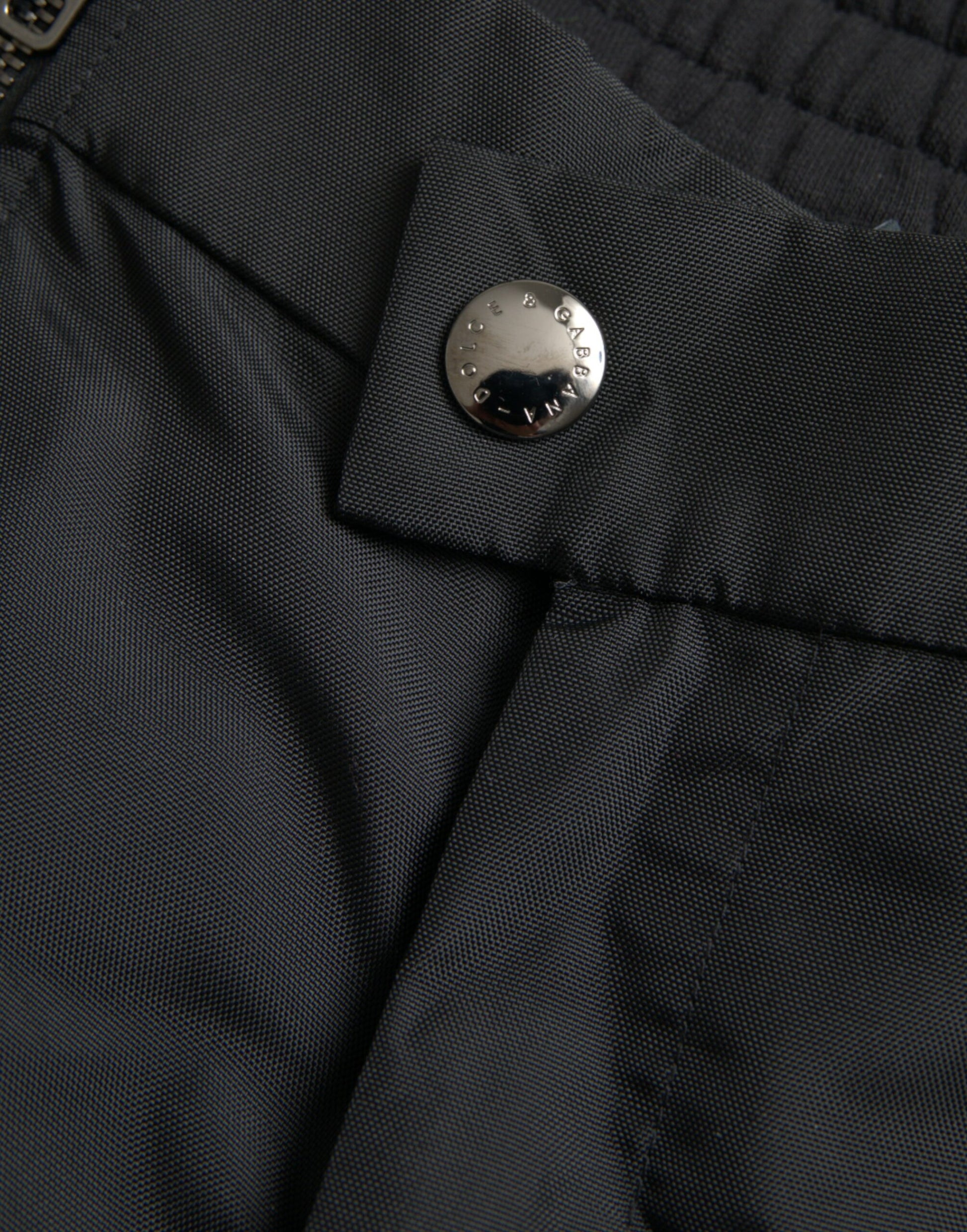 Dolce & Gabbana Black Cotton Blend Skinny Pants by Dolce & Gabbana