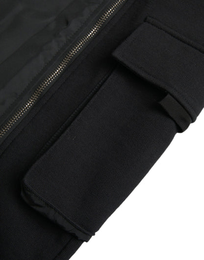 Dolce & Gabbana Black Cotton Blend Skinny Pants by Dolce & Gabbana