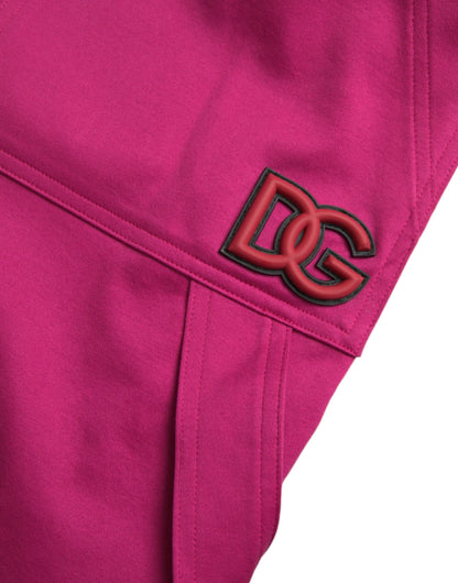 Dolce & Gabbana Pink Logo Cargo Cotton Jogger Sweatpants Pants by Dolce & Gabbana