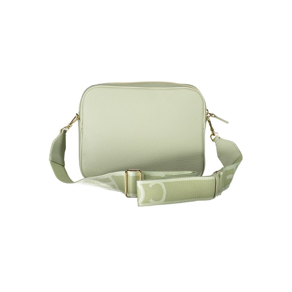 Sac à main en cuir vert Coccinelle