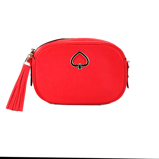 Sac à main bandoulière en cuir grainé Kate Spade Kourtney Small Stoplight