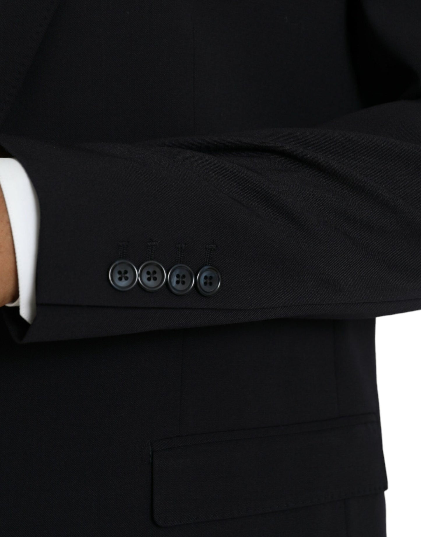 Blazer simple boutonnage noir MARTINI de Dolce &amp; Gabbana