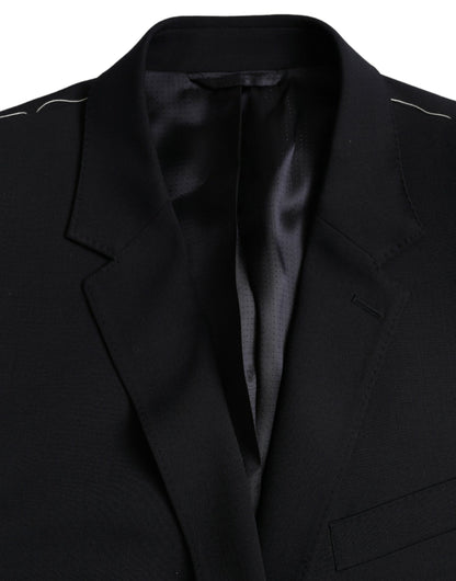 Blazer simple boutonnage noir MARTINI de Dolce &amp; Gabbana