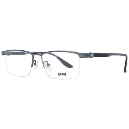 Montures optiques BMW grises pour hommes