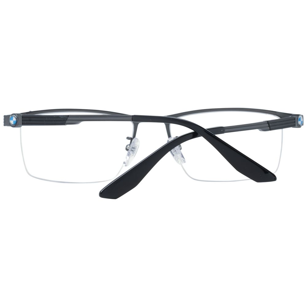 Montures optiques BMW grises pour hommes