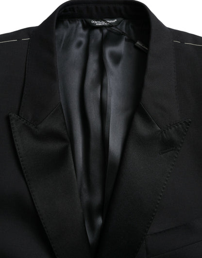 Blazer simple boutonnage bleu MARTINI Dolce &amp; Gabbana