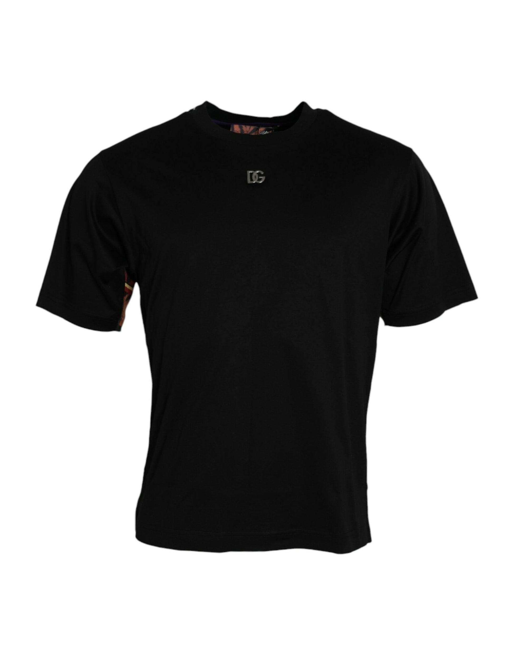 Dolce & Gabbana Multicolor Tiger Print Cotton Short Sleeves T-shirt by Dolce & Gabbana
