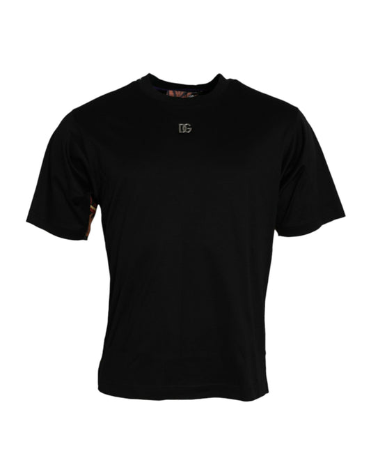 Dolce & Gabbana Multicolor Tiger Print Cotton Short Sleeves T-shirt by Dolce & Gabbana