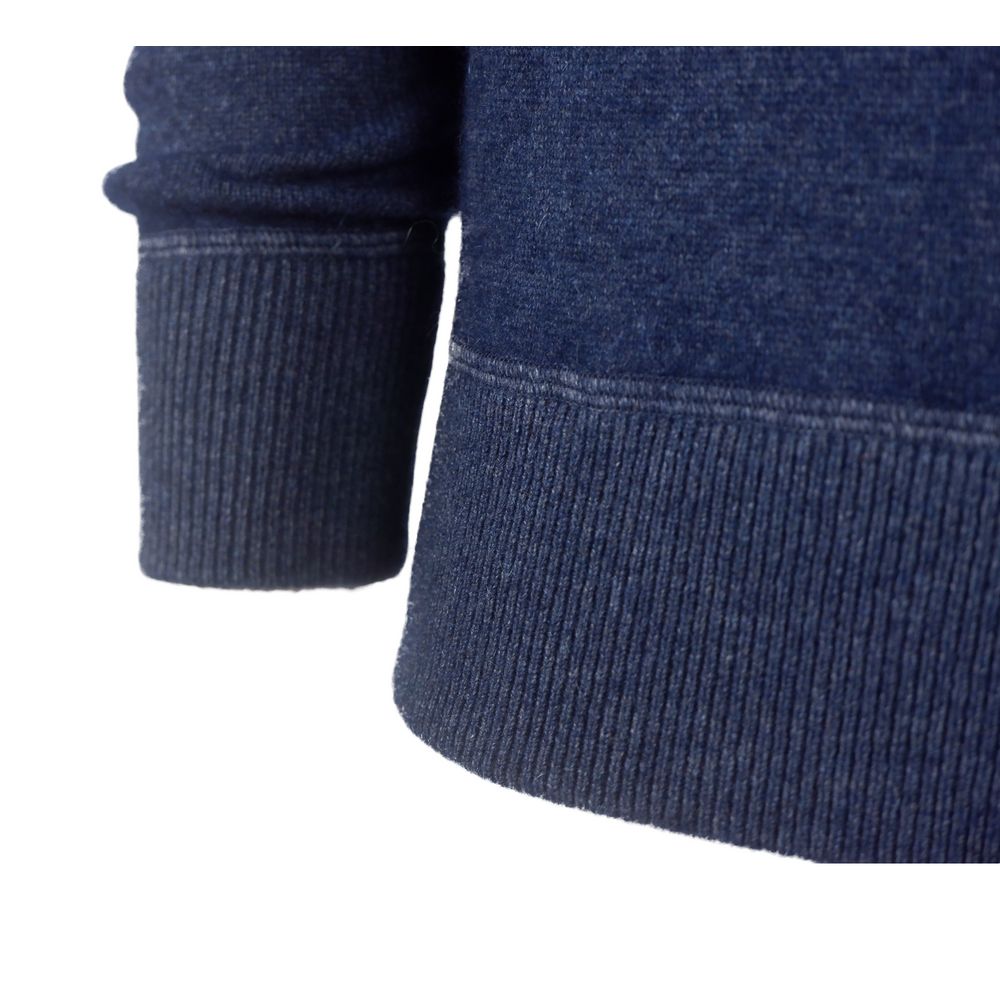 Emilio Romanelli Light Blue Cashmere Men Sweater by Emilio Romanelli