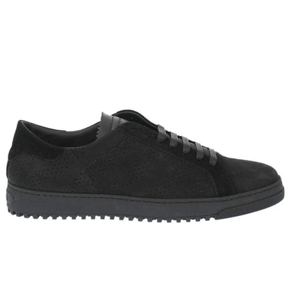 Baskets Off-White en cuir de veau noir pour femme