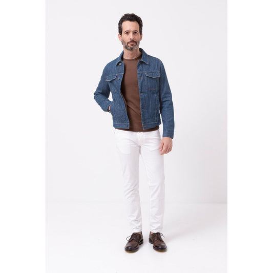 Veste en jean de coton exquise de Don The Fuller